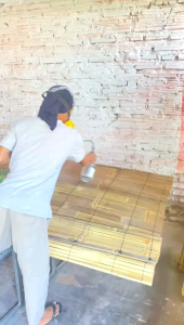 COD Tirai Kerai Kerei Kere Wide Bambu Gulung Outdoor Tahan Hujan & Panas