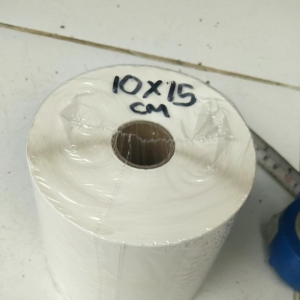 stiker label resi thermal 10x15cm 100x150mm isi 500 lembar per roll