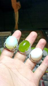 Batu cincin Berjad api sungai Dareh Pucuk pisang Harga terlaris dan termurah dengan kualitas terbaik dan siap pakai