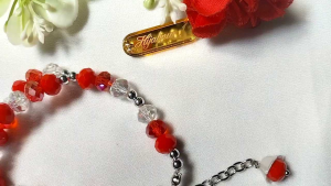 Hjabnur1 - Gelang Tasbih Aesthetic Kristal Ceko 33 Butir Handmade