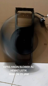 KIPAS ANGIN BLOWER 3PK TURBO/KHUSUS 2DAUN/HEMAT LISTIK/SIAP PAKAI TINGGAL COLOK/FREE COLOKAN ON OFF
