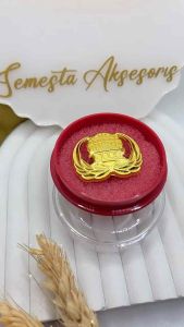Pin Korpri Premium Peniti dan Magnet Termasuk Box