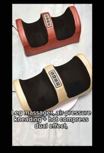 Electric Foot Heating Leg Relax Massager Acupoint Machine Remote Control Foot Care Massage Machine
