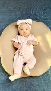 MIOUBABY Overall Colorplay Free Headband - Overall Bayi Perempuan 0-24 Bulan