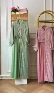 Azysena Brukat: Dress Lebaran 2024 & Dress Wanita Terbaru
