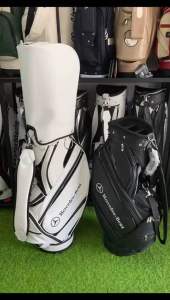 Tas Golf Mersi Cart Bag Bahan Kulit Karbon Tahan Air