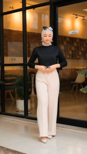 Celana Cutbray Scuba Premium dan Celana Kulot Wanita Kekinian