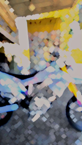 Decal sticker striping variasi KLX 150 bf