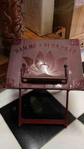 KỆ ĐỌC KINH - KỆ KINH XẾP BẰNG GỖ - NHỰA - BÀN ĐỌC KINH SÁCH