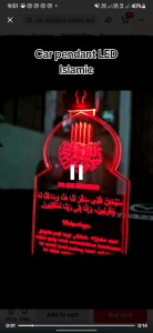 Car Pendant LED Car Interior