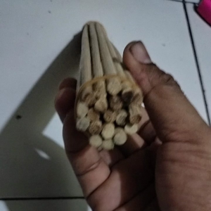 Tusuk/Stick Bambu 30 cm Diameter 6 mm Tumpul Isi 20 Pcs