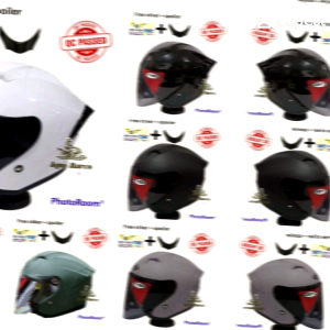 Helm Gift Sargon FREE STIKER + SPOILER paket Ganteng