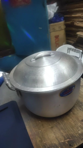 XL Caldero Aluminum Pot Double Handle Cookware # 4 (3 kgs Capacity)