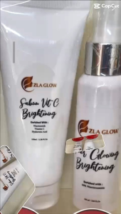 ZLA GLOW PAKET GLOWING Step  2  ( SABUN VIT C)