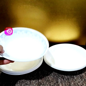 250ml 6.8in CORELLE USA MORNING BLUE MICROWAVABLE SHALLOW BOWL • JAPAN SURPLUS