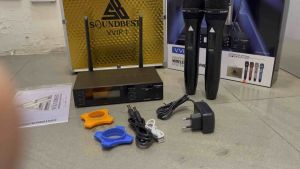 Microphone  Wireless Soundbest VVIP 1 Handheld Anti Feedback / Mic Wireless SOUNDBEST VVIP-1