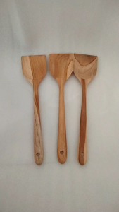 Spatula / Sodet / Susuk / Sotil / Sutil Kayu Jati Premium Motif Natural Serat Kayu Alami
