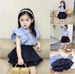ชุดเด็ก เดรส เด็กคอปกน่ารัก ผ้า คอตตอลนุ่มมาก งานรุ่นนี้ทรงสวยนะคะ สวยๆ ใส่สบายคะ