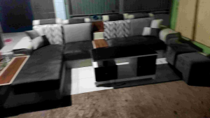 sofa L santai jumbo sofa minimalis modern kursi tamu berkualitas sofa tamu sofa depan tv