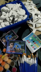 DIY Painting Kit - Budget kit (kraftbox with bubble wrap)