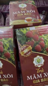 Trà Mâm Xôi Gia Bảo hộp trà thảo mộc tự nhiên An Tâm Sức Khỏe