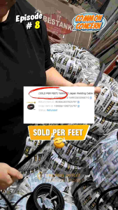 SOLD PER FEET YAMATO Japan Welding Cable NO.38 NO.50