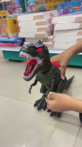 ไดโนเสาร์ 3D เดินได้ มีเสียง มีไฟ วางไข่ได้ รุ่นใหม่ พ่นควันได้