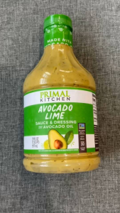 Primal Kitchen Avocado Lime Sauce & Dressing made with Avocado Oil 917 mL Exp: 10/26