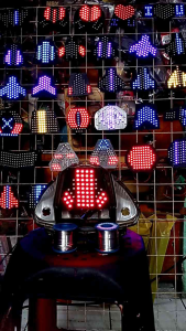 Lampu Running Mio M3/Mio S/Mio Z 5tr 8 Mode Otomatis Tinggal Colok Bonus Lem