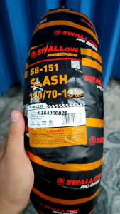 Ban Luar Motor Tubeless Ukuran 110/70-13 Swallow SB-151 Slash Ring 13 Tubless | High Quality