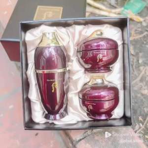 Bộ Sản Phẩm Hoàn Lưu Cao Trẻ Hóa Da Whoo Hwanyu Imperial Youth 3 Sản Phẩm - Cung Cấp Độ Ẩm Làm Sáng Da