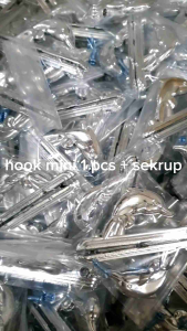 Hook Gordeng Sangkutan Tali Gorden Mini Model Ikan Lumba Lumba Minimalis Harga Per 2 Pcs