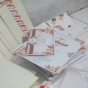 (100 PCS) Cetak Undangan Khitanan Murah