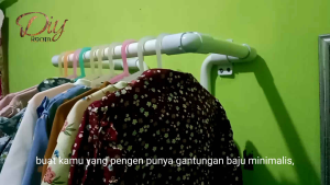 gantungan baju tempel dinding minimalis gantungan baju anak universal bisa di lipat