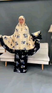 Mukena Rayon Premium Ukuran Jumbo Dewasa Vani Motif Terbaru