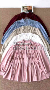 1504 NITAS BLOUSE BY MOCA ATASAN PAKAIAN WANITA