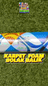 Karpet Foam Tikar Bolak Balik Tebal 8mm 120x180cm / Karpet Bolak Balik Tahan Air / Alas Kasur