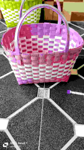 Tas Anyaman Super Mini: Kecil Warna