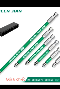 Green Jian Bộ Tuốc Nơ Vít 6 Chiếc Chống Trượt 25mm-150mm Chất Liệu Thép Không Gỉ Độ Cứng 60HRC±1