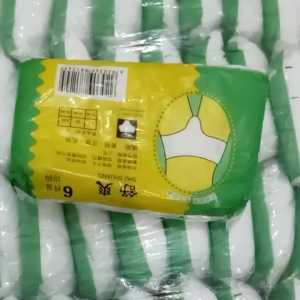 กางเกงชั้นในผ้าทอบางใส่แล้วทิ้งหนึ่งแพคได้6ชิ้น