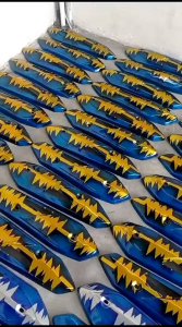 Sepaket Tameng knalpot dan Tutup kipas beat vario 110fi 2015 sampai 2019 satu set carbon