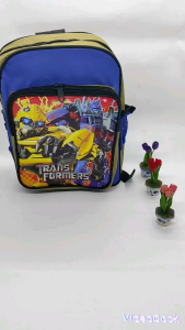 tas anak TK tas paud tas anak karakter transformers