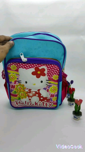 tas ransel anak tk/ tas ransel anak Paud gambar hello kitty/ tas punggung anak balita helokiti/ tas anak karakter hellokitty / tas anak perempuan bahan premium helo kitty/ tas sekolah model terbaru/ tas anak murah