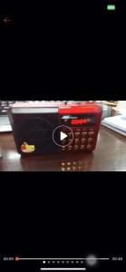 FM AM Radio Speaker (Random Color) 30 Juzuk Al Quran Ceramah & Zikir USB TF CARD / Radio AL QURAN Lengkap 30 JUZUK