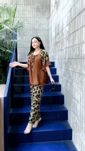 Setelan Lalisa Leopard Terbaru 2024 & Desain Trendy