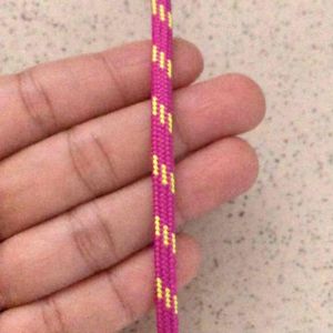 10 mét - Dây Dù dẹp 4mm dệt ống họa tiết ấn tượng dùng làm macrame sp handmade thời trang trang trí