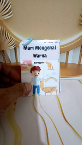 Flashcard Warna/alat Bantu Belajar Membedakan Warna