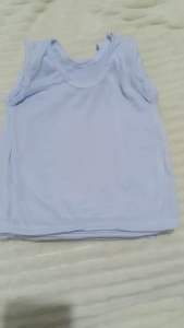 6/12pcs Sando infant baby boy 0-6months
