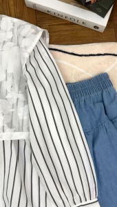 Setelan Rok Jeans Bordir & Mix Renda: Sisterdiva Carla Batoo