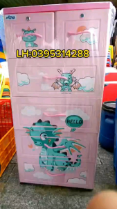 Tủ nova 5 ngăn rồng bay Đại Đồng Tiến ( ngang 60 cm)